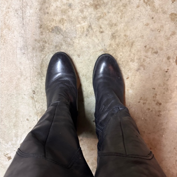 9 West Tall Black Boots - Picture 8 of 8